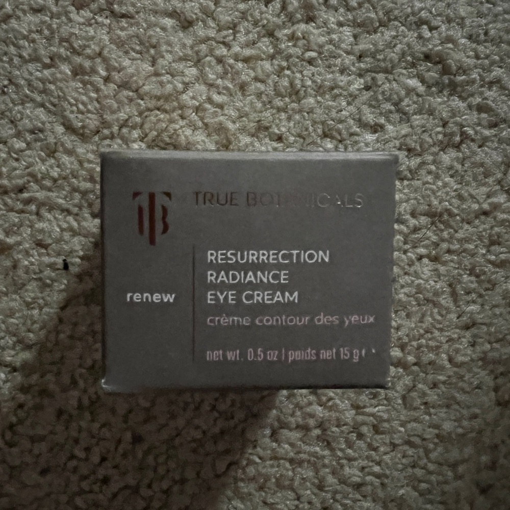 True Botanicals Resurrection Radiance Brightening Eye Cream